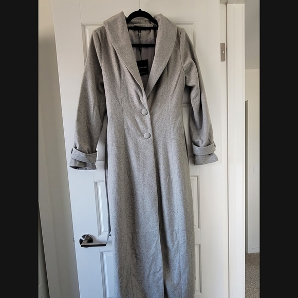 JLUXLABEL Wool Pea Coat - Picture 2 of 4